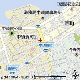 尾崎美容室周辺の地図