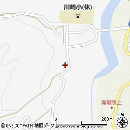 徳島県三好市池田町川崎寺ノ上159周辺の地図