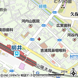 山口県柳井市中央2丁目9周辺の地図