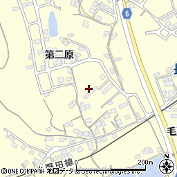 山口県宇部市東須恵（第二原）周辺の地図