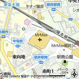 クラフトハートトーカイ・ＭｒＭＡＸ柳井店周辺の地図