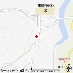 徳島県三好市池田町川崎寺ノ上109周辺の地図