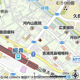 山口銀行柳井支店 ＡＴＭ周辺の地図