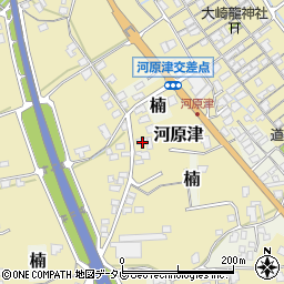 愛媛県西条市河原津396-1周辺の地図