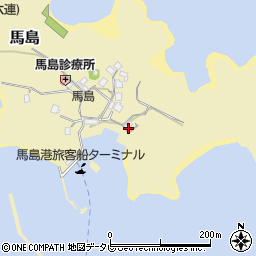 福岡県北九州市小倉北区馬島106周辺の地図