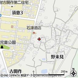 山口県山陽小野田市野来見5371周辺の地図