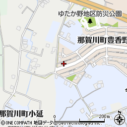 徳島県阿南市那賀川町豊香野34周辺の地図