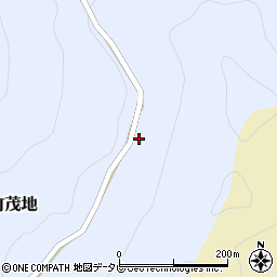 徳島県三好市山城町茂地432周辺の地図
