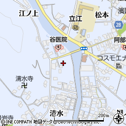 徳島県小松島市立江町清水194-3周辺の地図
