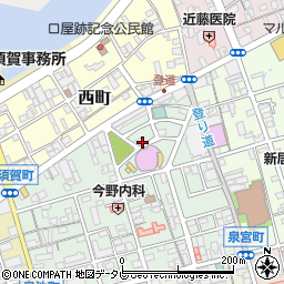 愛媛県新居浜市泉池町10周辺の地図