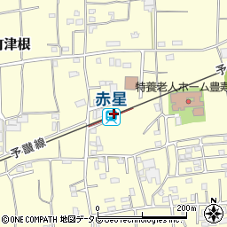 赤星駅周辺の地図