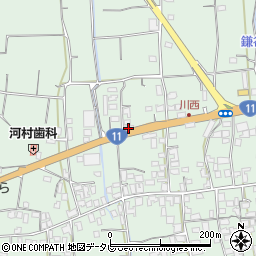 愛媛県四国中央市豊岡町長田243周辺の地図