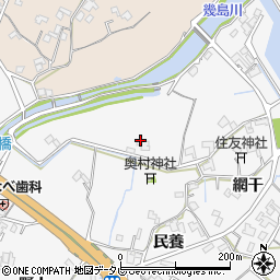 徳島県阿南市那賀川町色ケ島（大久保）周辺の地図