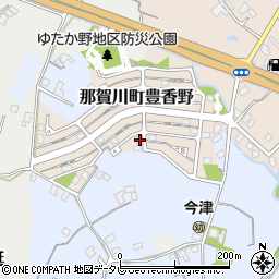 徳島県阿南市那賀川町豊香野141周辺の地図