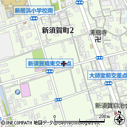 敷島通り周辺の地図