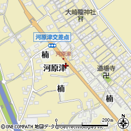 愛媛県西条市河原津392周辺の地図