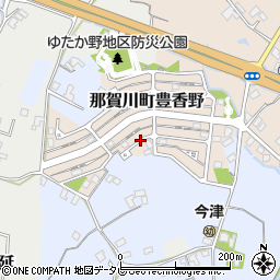 徳島県阿南市那賀川町豊香野周辺の地図