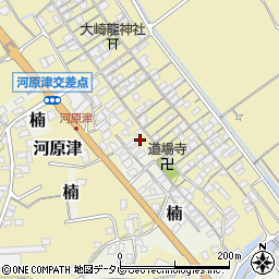 愛媛県西条市河原津127周辺の地図