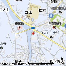 立江公民館周辺の地図