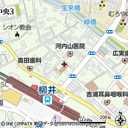柳井ビジネスホテル周辺の地図