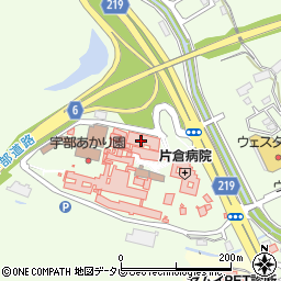 西京銀行宇部リハビリテーション病院 ＡＴＭ周辺の地図