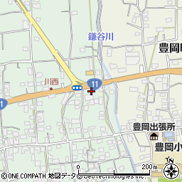 愛媛県四国中央市豊岡町長田429-1周辺の地図