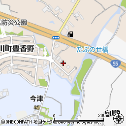 徳島県阿南市那賀川町豊香野187周辺の地図