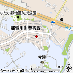 徳島県阿南市那賀川町豊香野154周辺の地図