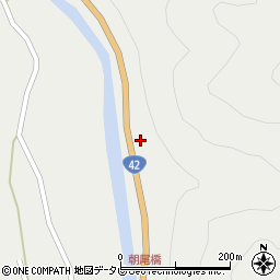 三重県熊野市飛鳥町大又393周辺の地図