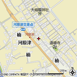 愛媛県西条市河原津391周辺の地図