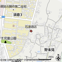石津酒店周辺の地図