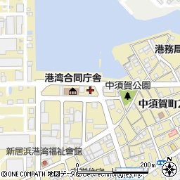 浜栄港運株式会社　多喜浜詰所周辺の地図