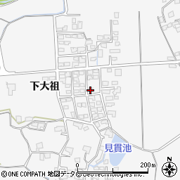 山口県柳井市新庄下大祖周辺の地図