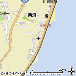 山口県柳井市神代西浜4110周辺の地図
