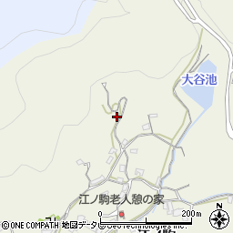 和歌山県日高郡由良町江ノ駒199周辺の地図