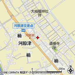 愛媛県西条市河原津390周辺の地図