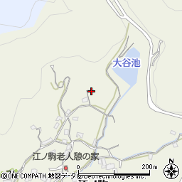 和歌山県日高郡由良町江ノ駒241周辺の地図