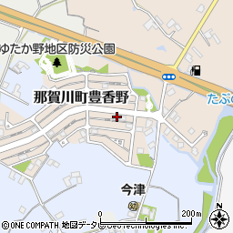 徳島県阿南市那賀川町豊香野148周辺の地図