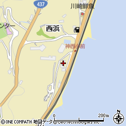 山口県柳井市神代西浜4110-4周辺の地図