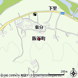 徳島県徳島市飯谷町周辺の地図