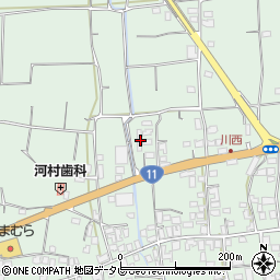 愛媛県四国中央市豊岡町長田265周辺の地図