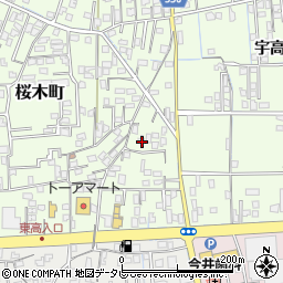 愛媛県新居浜市桜木町5周辺の地図