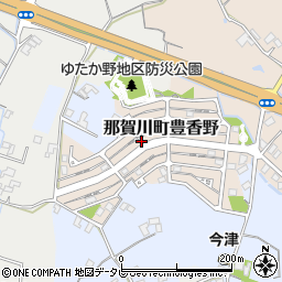 徳島県阿南市那賀川町豊香野74周辺の地図