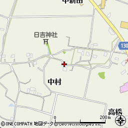 徳島県小松島市大林町中村周辺の地図