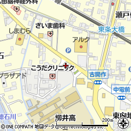 山口県柳井市古開作605周辺の地図