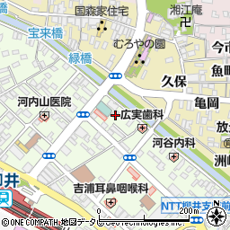 山口県柳井市中央2丁目2周辺の地図