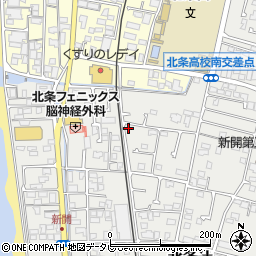 愛媛県松山市北条辻618-2周辺の地図