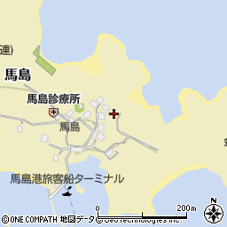 福岡県北九州市小倉北区馬島周辺の地図