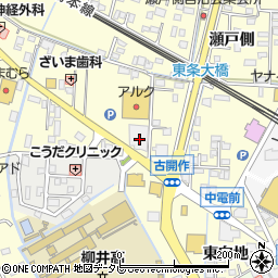 山口県柳井市古開作664周辺の地図