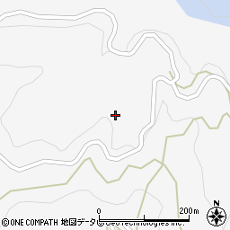 徳島県三好市池田町川崎角見1065周辺の地図